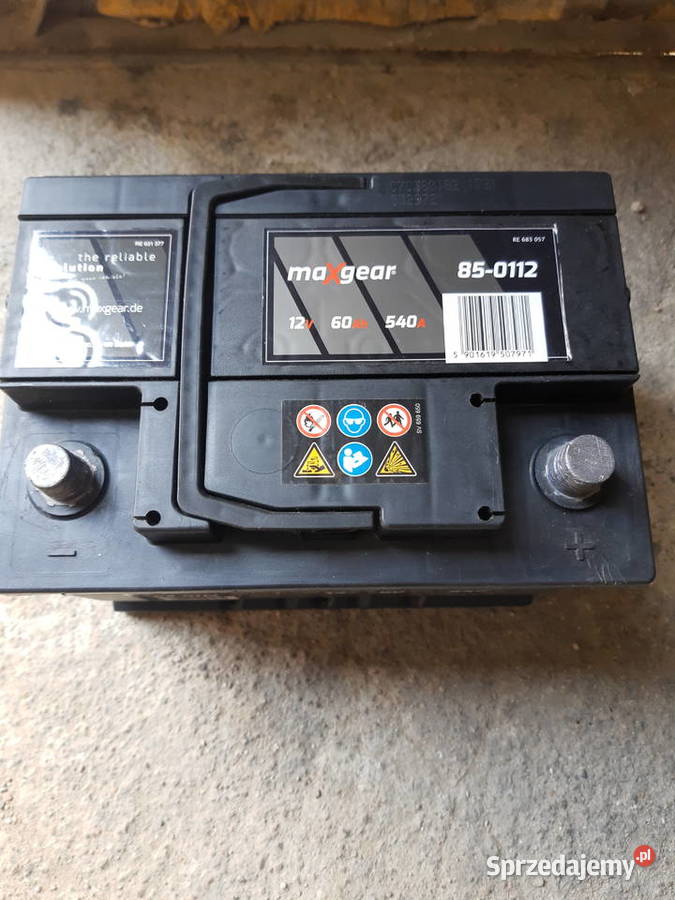 Akumulator 60Ah 540A 12V zachodniopomorskie Szczecin