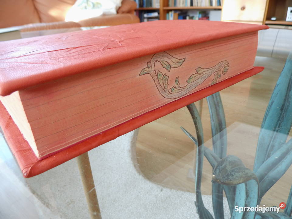 Książka kucharska Prezent Oprawa skórzana Karty wielkopolskie Radzewice