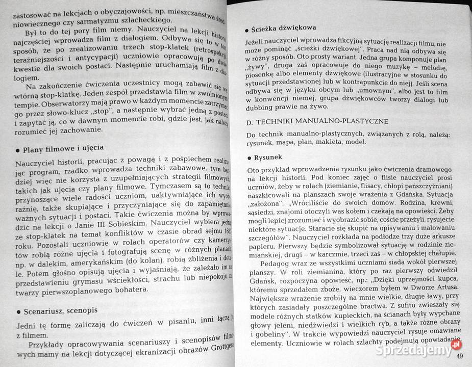 Drama na lekcji historii Anna Dziedzic Wiesława Chełm