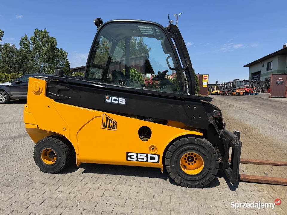 wózek widłowy teleskopowy JCB TLT35D udźwig 3500 Działoszyn