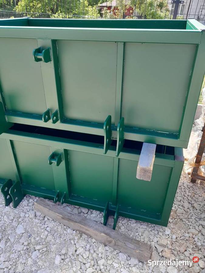 Skrzynia transportowa załadunkowa na tył Czarnożyły
