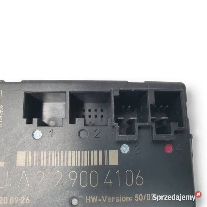 MODUŁ STEROWNIK DRZWI Mercedes W212 A2129004106 osobowe Chełm