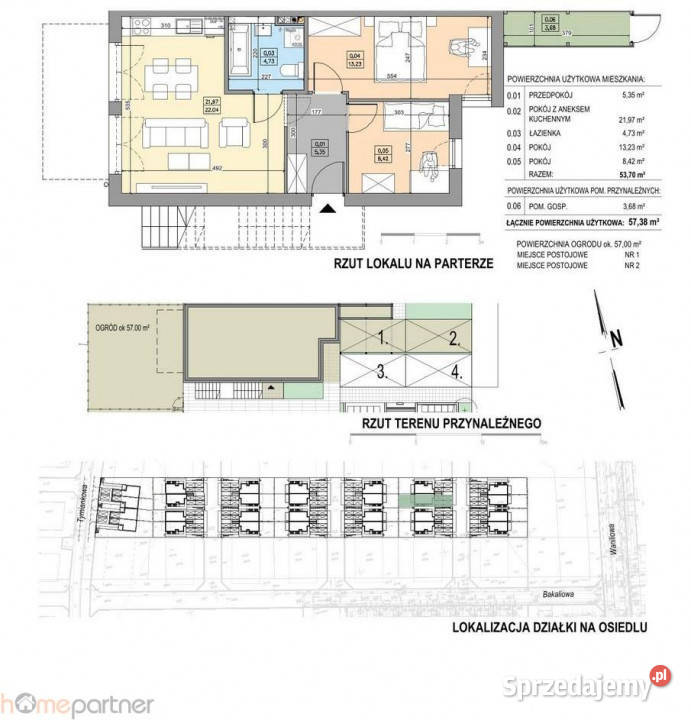 sprzedaży mieszkania 574m2 3 pokoje Wrocław