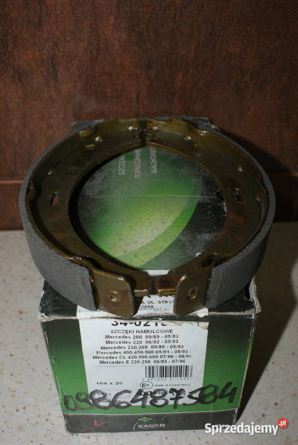 0 986 487 584 BOSCH SZCZĘKI HAMULC MERCEDS W140 Białobrzegi