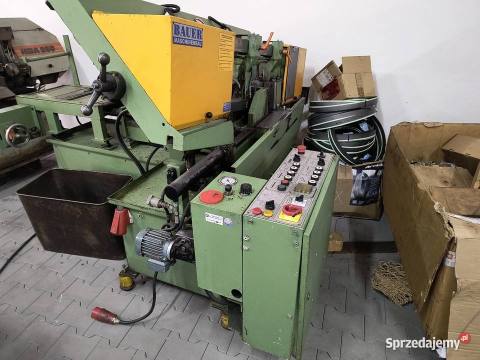 Sprzedam piła do metalu Bauer 260 1996 gotowa do Piły taśmowe Olesno sprzedam