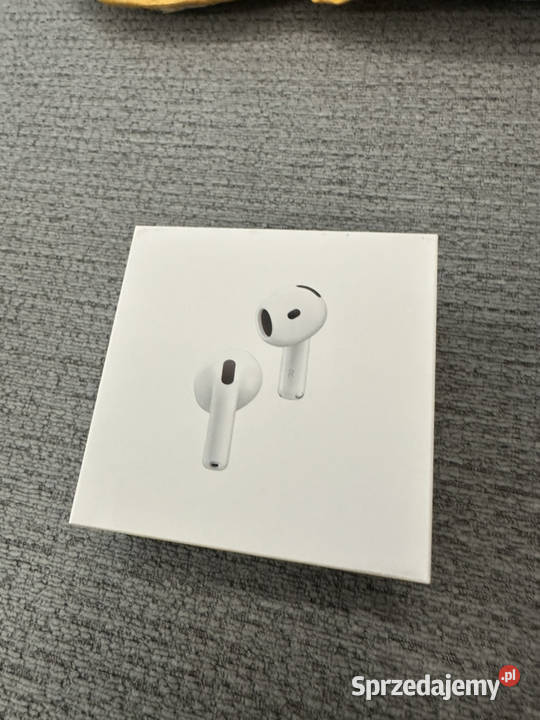 Słuchawki bezprzewodowe douszne Apple AirPods 4 Elektronika łódzkie Piaski Bankowe