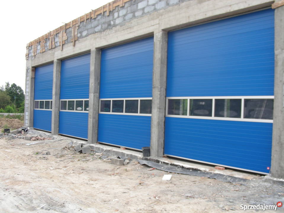 Brama Garażowa Segmentowa Uchylna Dwuskrzydłowa