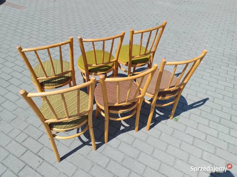 Krzesło PRL Thonet Fameg Radomsko lata 60 Urząd Gdynia