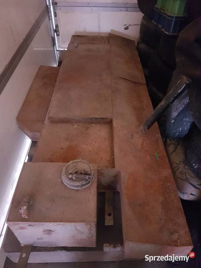 Zbiornik paliwa wv lt 300l stalowy solidny Szczecin sprzedam