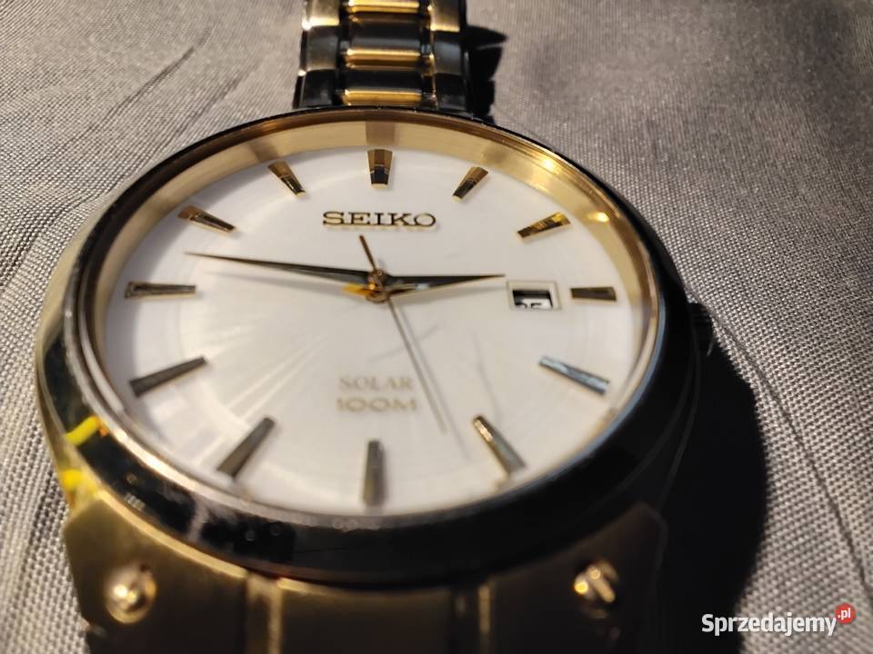 Seiko solar gold SNEP1342 Lublin