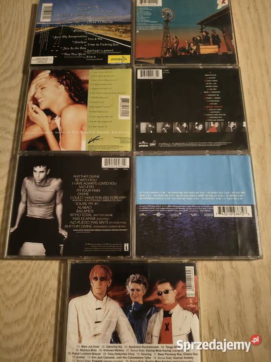Płyty CD Albumy Dance Pop Rock CD Tychy sprzedam