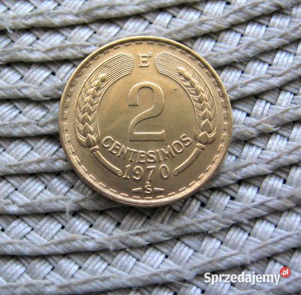 Chile 2 Centesimos 1970r Kalisz