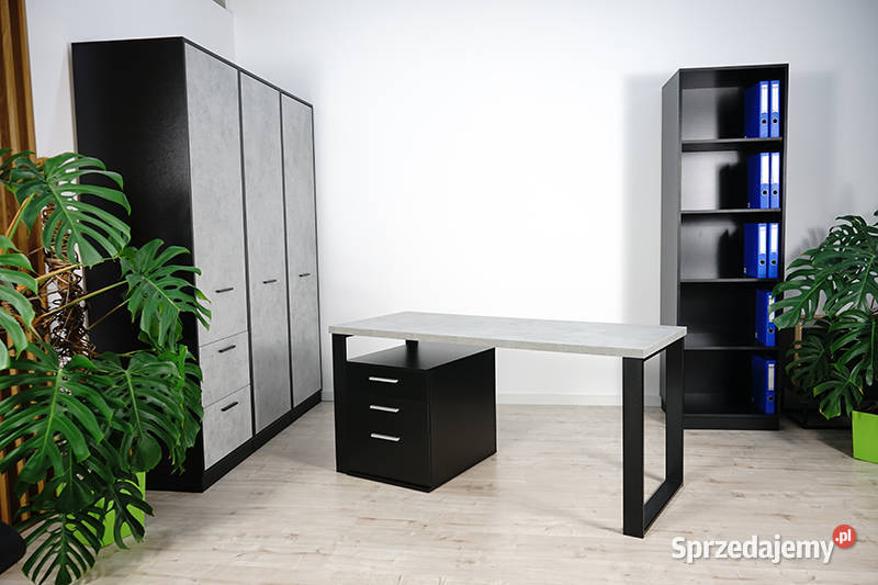 Biurko Neptun kontenerek Beton Chicago 160 Biłgoraj