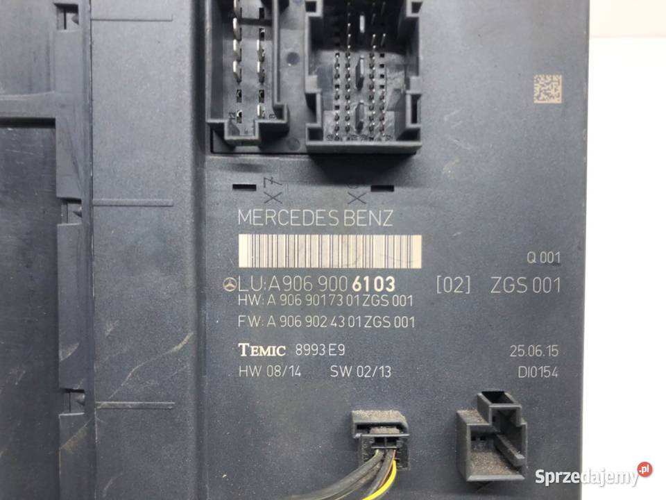 MODUŁ KOMFORTU VW CRAFTER 30 50 A9069006103