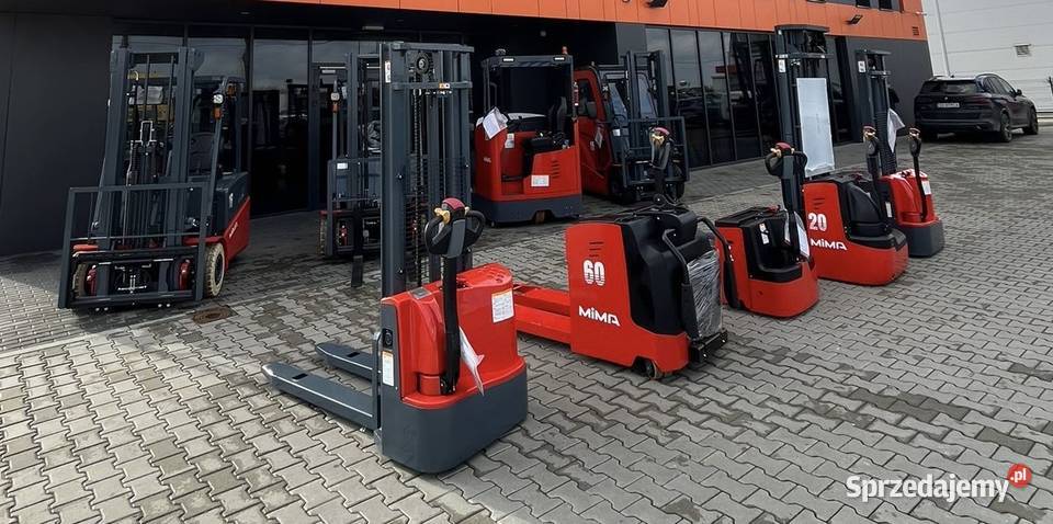 wózek widłowy paletowy 6080100 ton udźwig Gdynia sprzedam