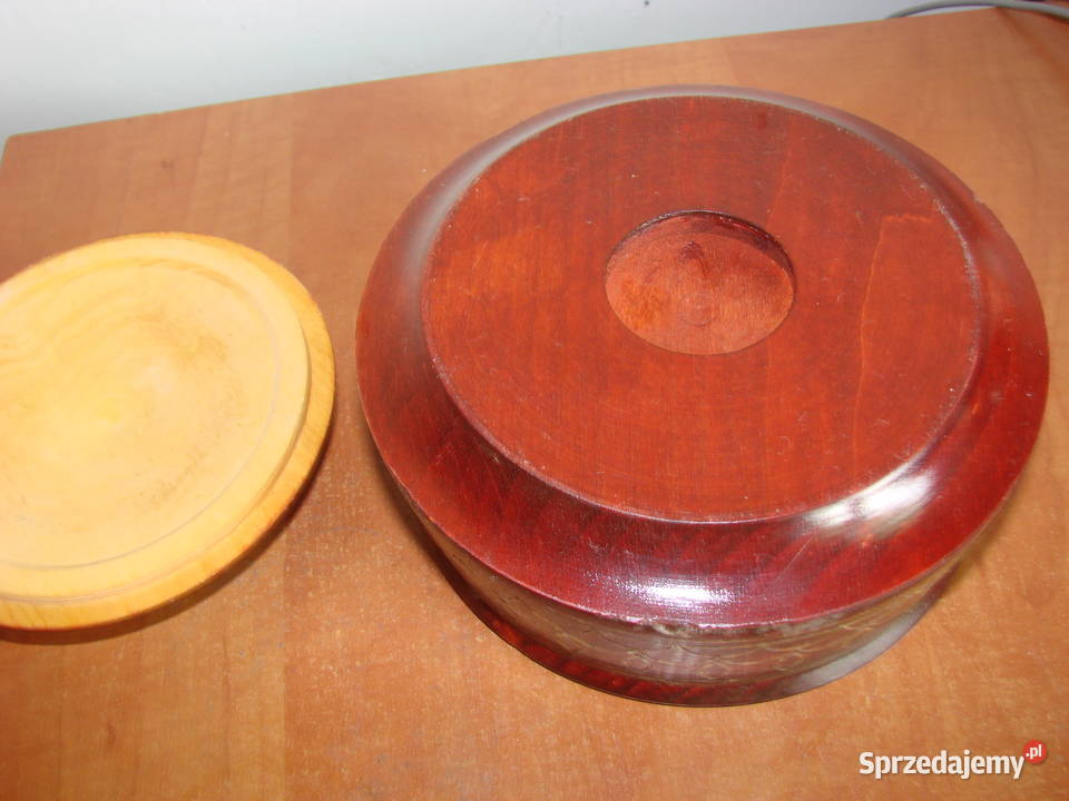 drewniane puzdro pomorskie Pruszcz Gdański