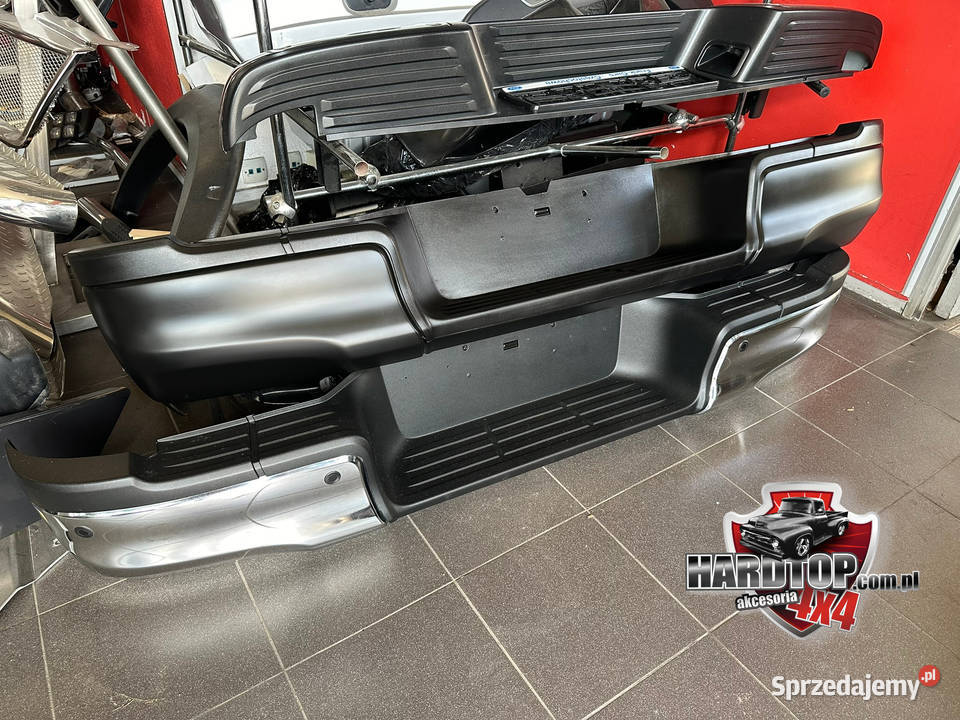 Zderzak Ford Ranger Tył Tylny Chrom 2012 Bumper Pasłęk