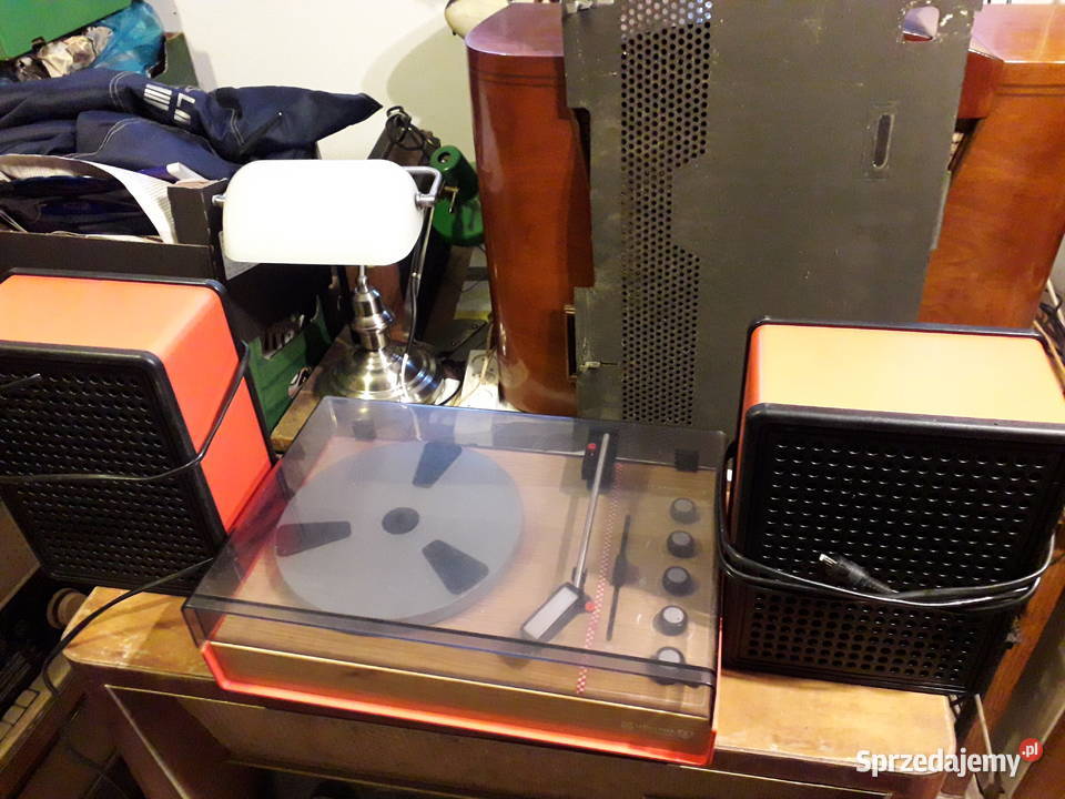 Gramofon WG417 Stereo Lux z głośnikami Audio sprzedam