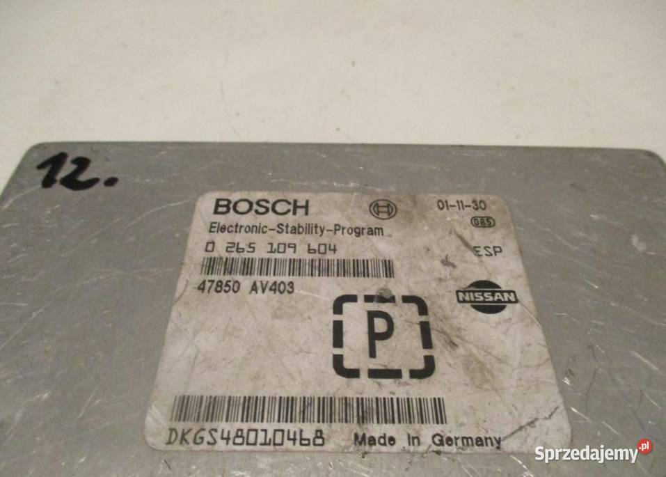 NISSAN PRIMERA P12 MODUŁ ESP Nowy Tomyśl