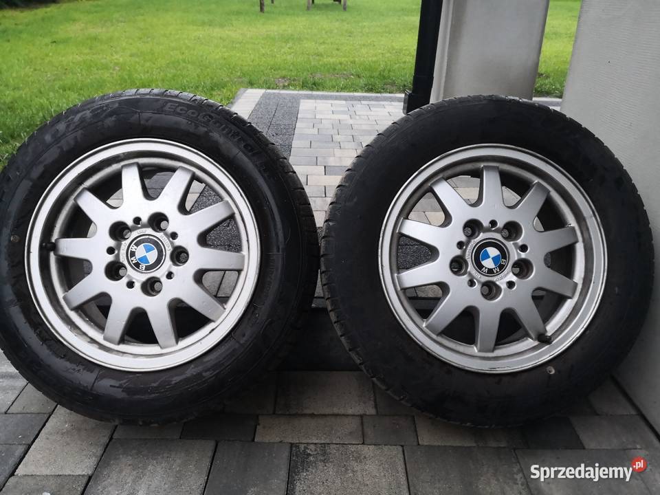 Felgi aluminiowe BMW 15 7J Et47 opony letnie śląskie sprzedam