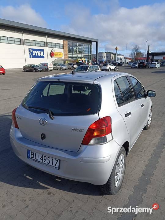 Sprzedam Toyota Yaris 2009r Rok produkcji 2009 Łomża