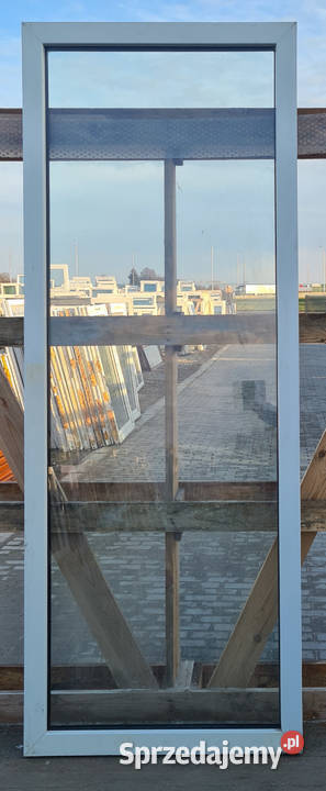 OKNA KacprzaK Witryna 74X188 FIX Używany PCV Siedlce