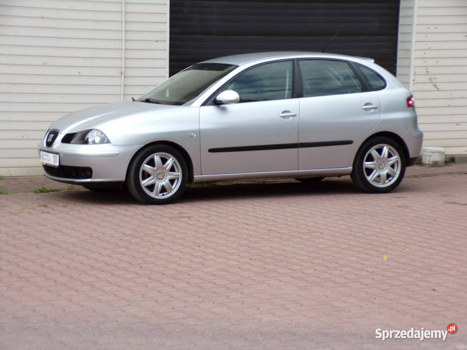 Seat Ibiza Klima Gwarancja 14 75 2006 III światła przeciwmgielne śląskie Mikołów