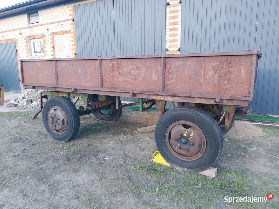 Przyczepa d44 d35 sanok autosan Przyczepy rolnicze łódzkie Krośniewice