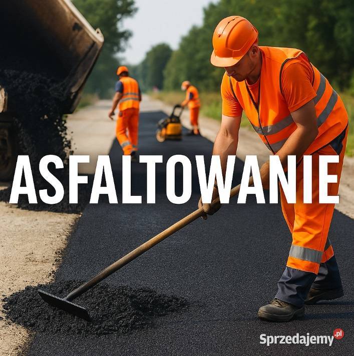 Asfaltowanie asfalt naprawa dziur jezdni