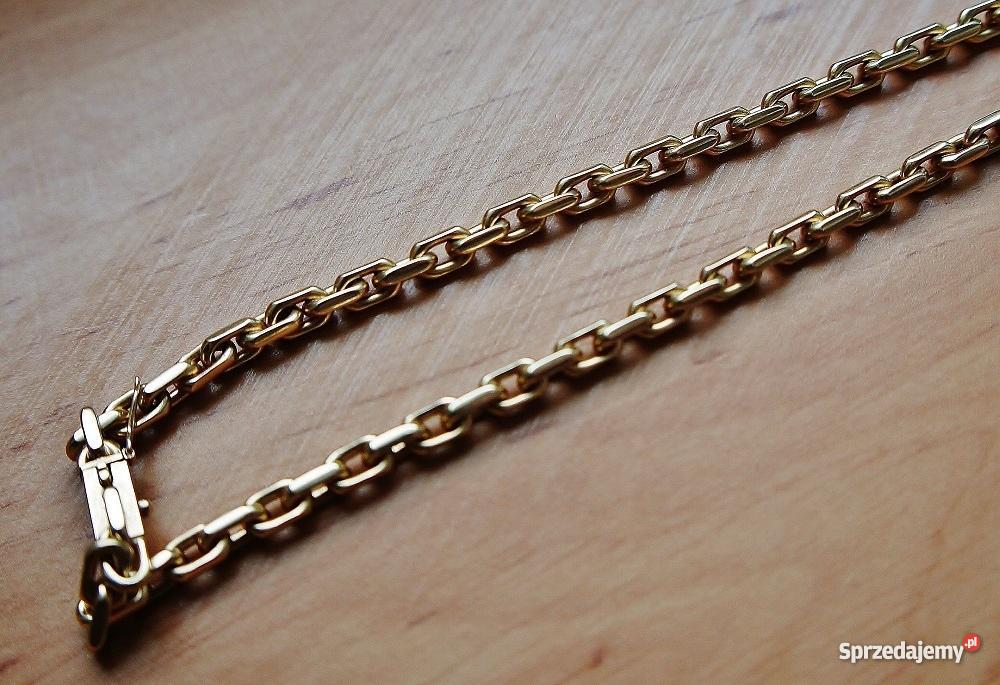 ŁAŃCUSZEK ANKROWY 14 KARATÓW złote