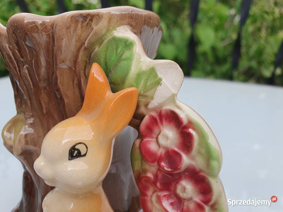 Hornsea wazonik figurka Myszków