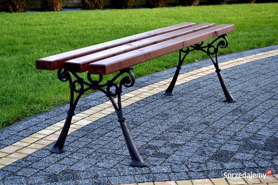 Ławka Parkowa Ogrodowa bez oparcia Miejska Wały sprzedam