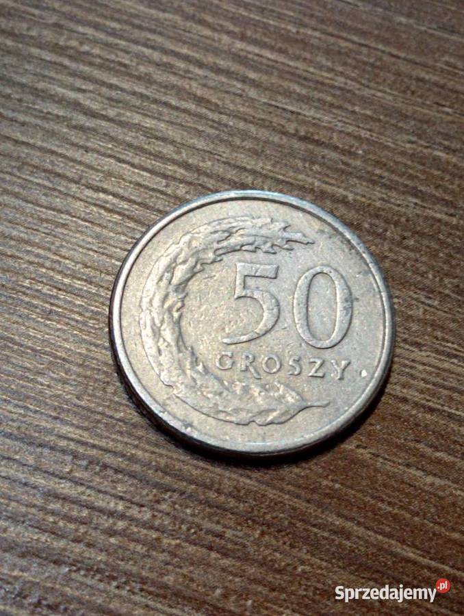 sprzedam jedenaste 50 gr 1992 r Numizmatyka Numizmatyka sprzedam