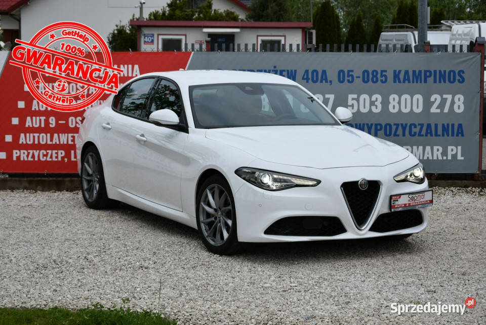 Alfa Romeo Giulia 22d Manual 2018r NOWA 31tkm kurtyny powietrzne Giulia