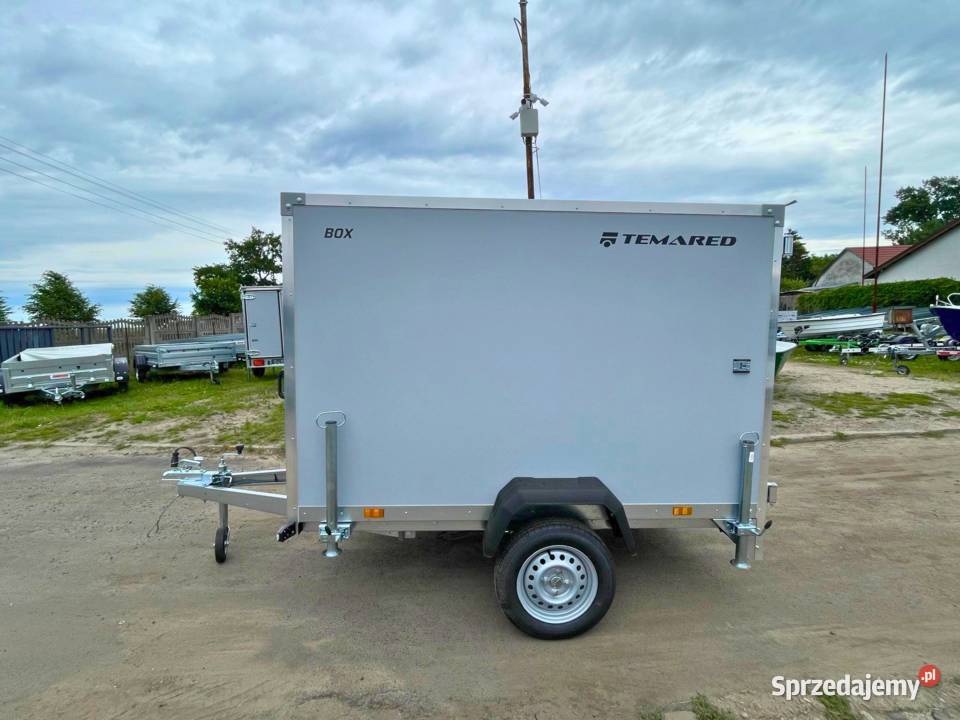 Przyczepa TEMARED 9 BOX 30152 075T RATY DOSTAWA Stargard