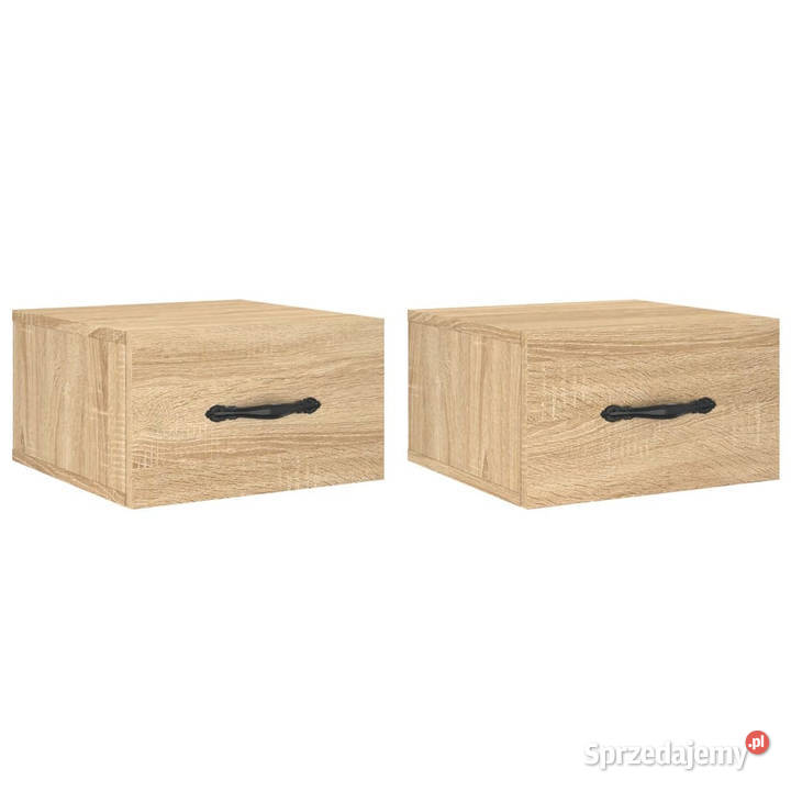 Wiszące szafki nocne 2 dąb sonoma 35x35x20 Warszawa