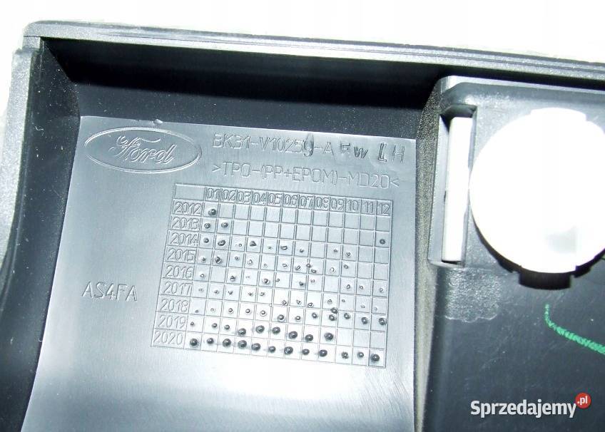 NAKŁADKA LISTWA PROGU LEWA PRZÓD FORD TRANSIT osobowe