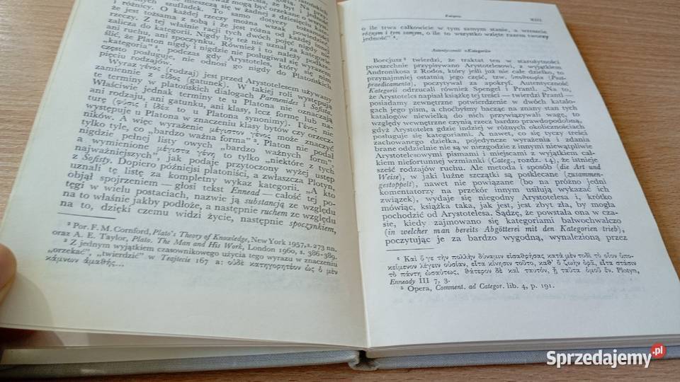 Kategorie i Hermeneutyka z dodaniem Isagogi studia Gdańsk