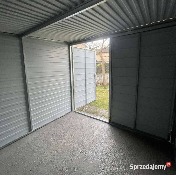 Schowek Domek Ogrodowy 25x3m Jasny brąz blaszany Katowice