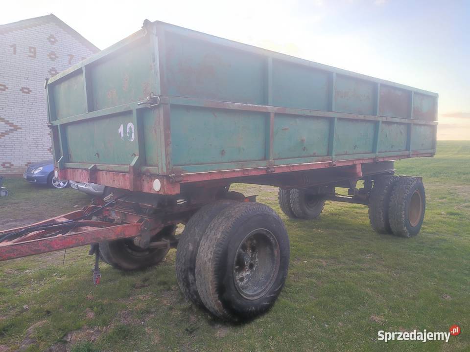 Przyczepa rolnicza IFA Hw Hl 8011 wywrotka 8 ton Lublin sprzedam