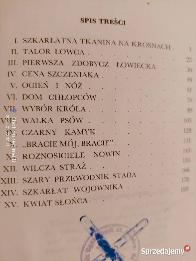 Szkarłat wojownika książki Warszawa księgarnia Książki i Podręczniki