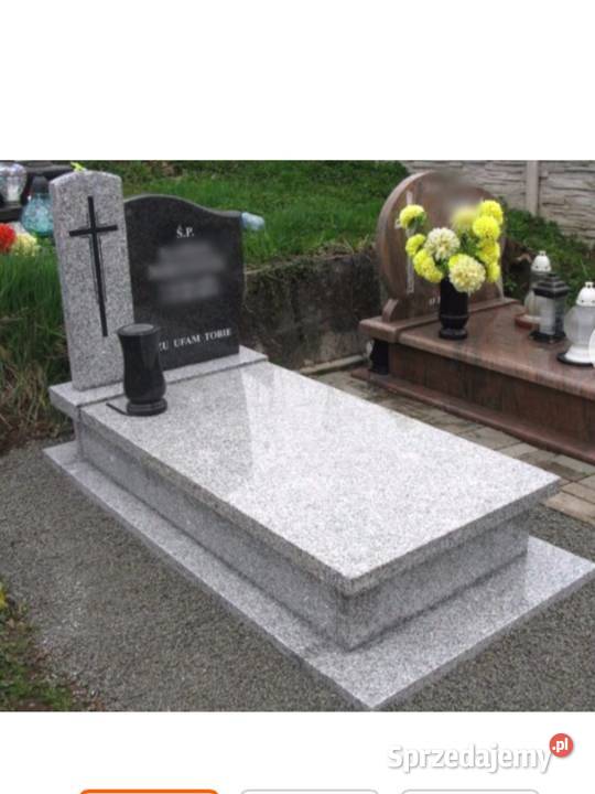 NAGROBEK POMNIK GRANITOWY STRZEGOM IMPALA Z Pozostałe usługi Konary