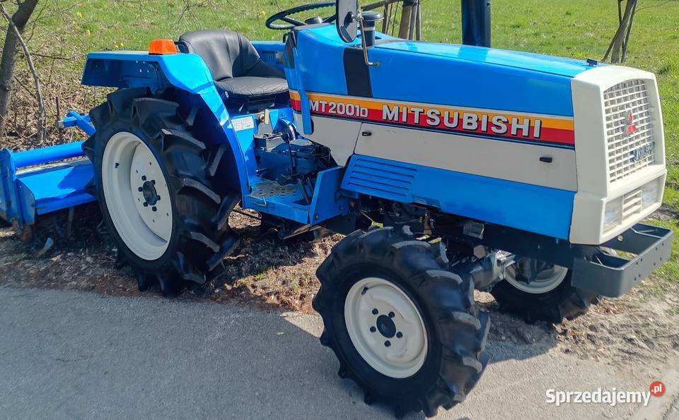 Mini Traktor ciągnik ogrodniczy Mitsubishi z Skrzynia biegów Manualna Zamość