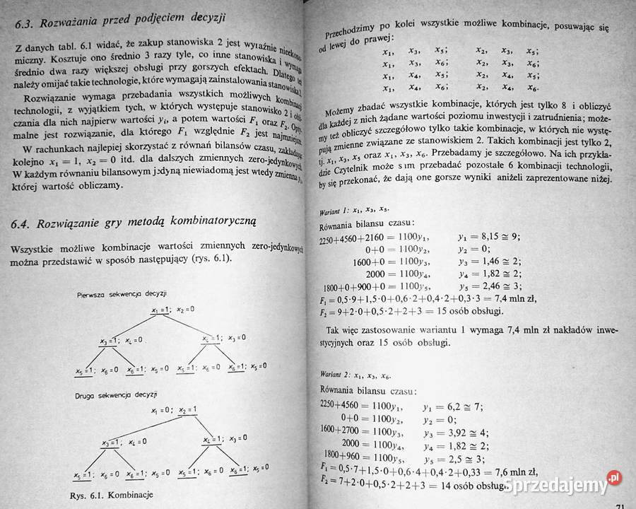 Ekonomiczne gry decyzyjne Mieczysław Lesz Chełm sprzedam