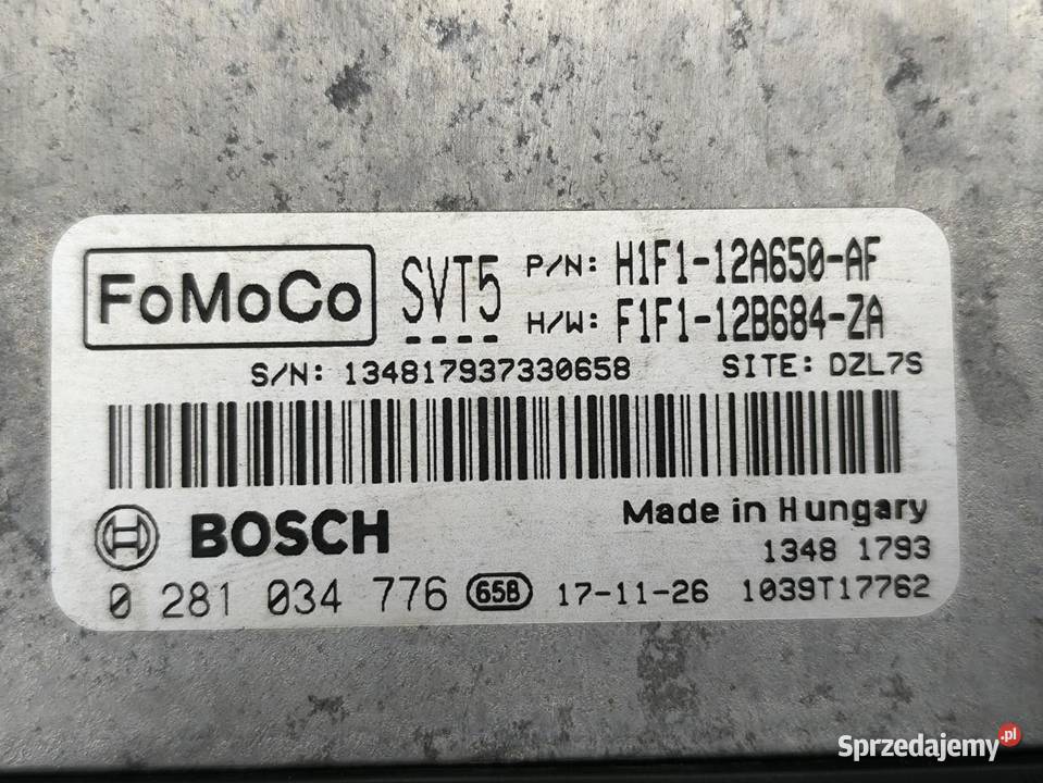 KOMPUTER STEROWNIK SILNIKA FORD FOCUS MK3 LIFT Komputery