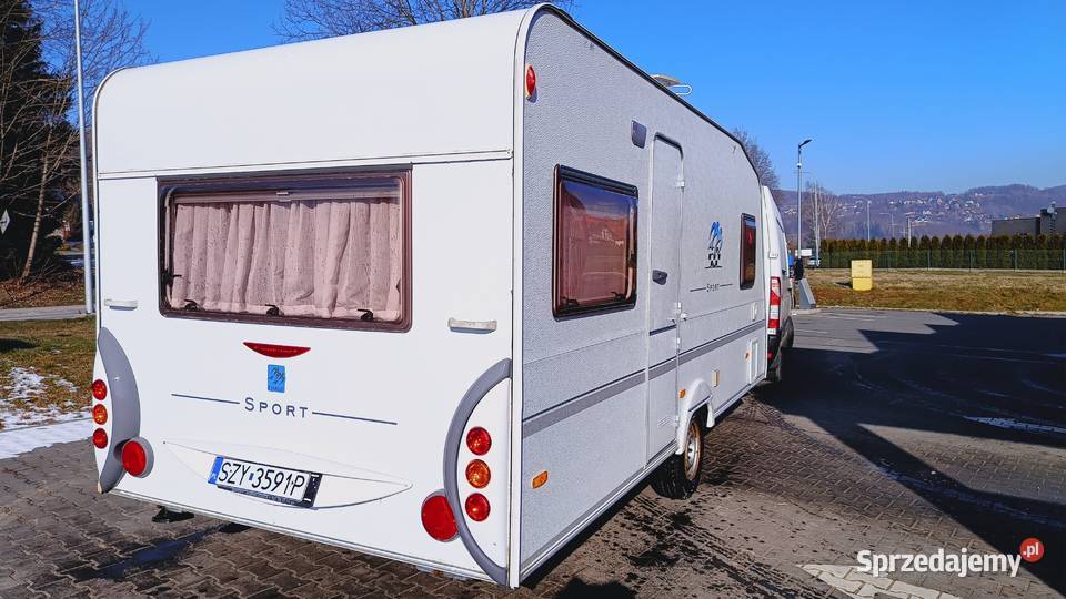 przyczepa kempingowa kemping campingowa OKAZJA 1 Międzybrodzie Bialskie