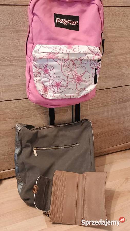 Torebka damska plecak JanSportR portfel Lubartów sprzedam