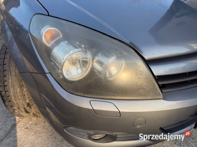 Opel Astra H III Lampy Lampa Przód Przednia Lewa Lampy przednie Części samochodowe Kraków sprzedam