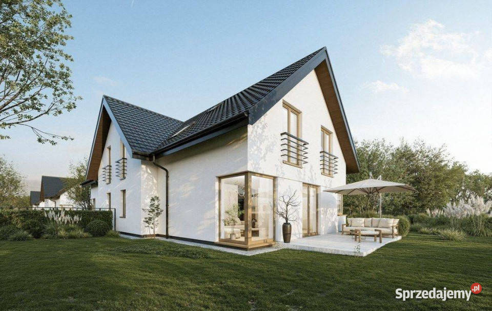 Brzezie nowy bliźniak z garażem 104.92m2