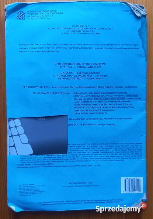 Atlas Geograficzny klas 67 Małkinia Górna